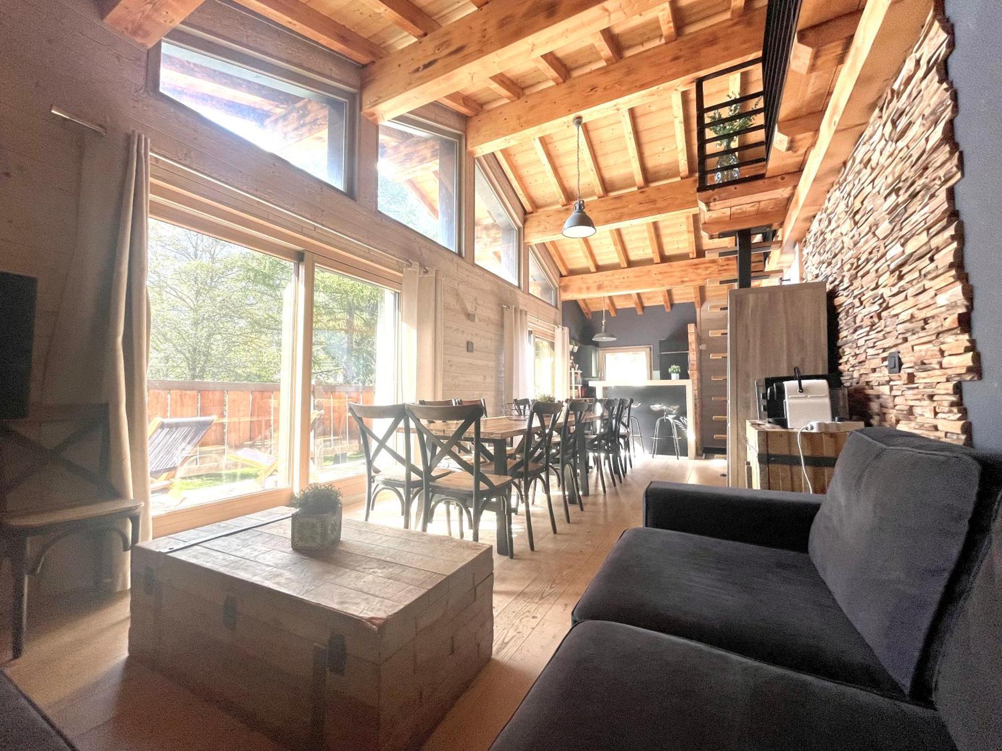 Chalet Le Petit Nicolas, Jacuzzi, Vue Mont Blanc Шамоні Екстер'єр фото