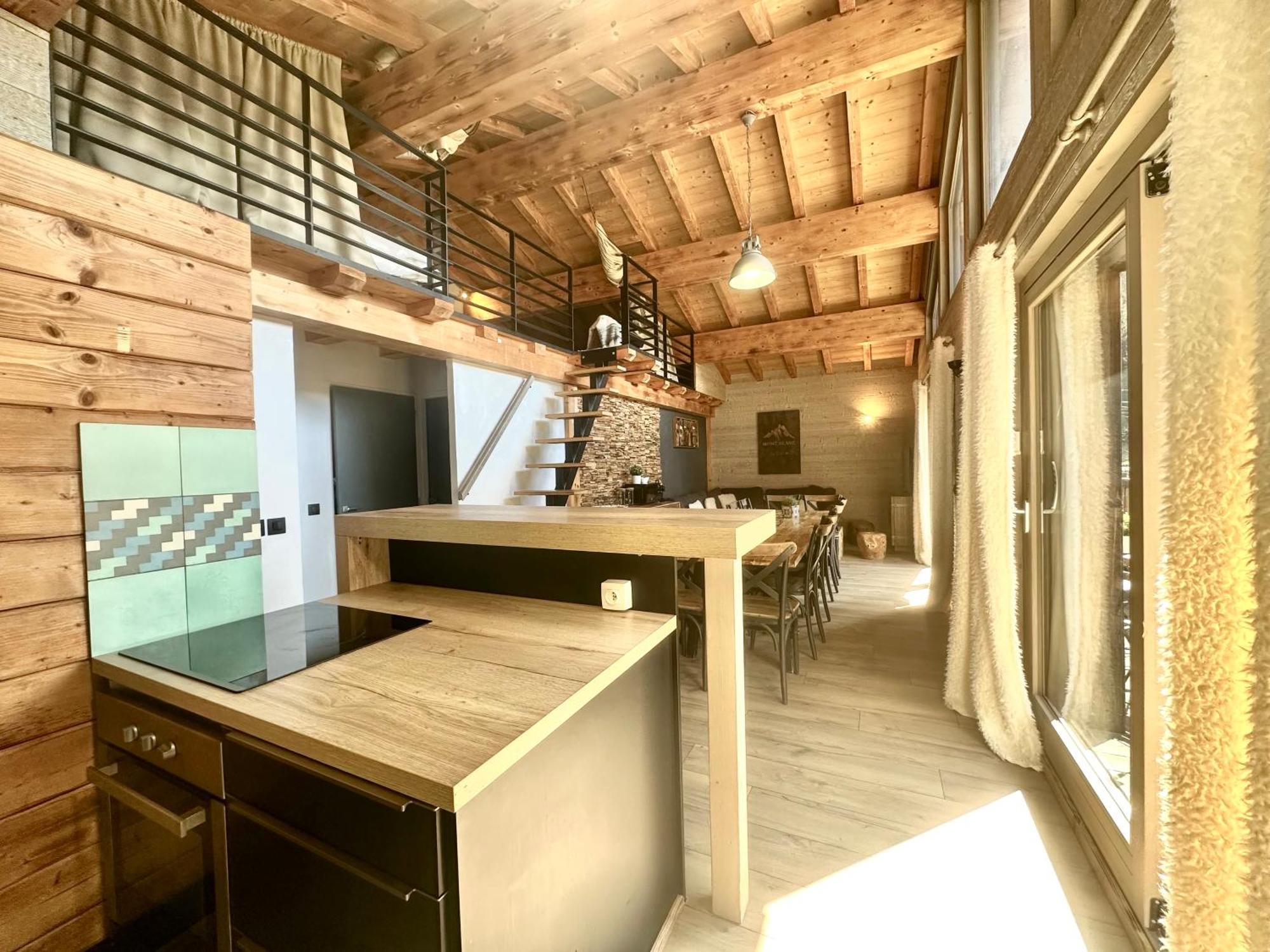Chalet Le Petit Nicolas, Jacuzzi, Vue Mont Blanc Шамоні Екстер'єр фото